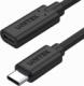 Kabel USB Unitek USB-C - USB-C 1.5 m Czarny (C14086BK-1.5M) 1