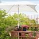 Saska Garden Baza mocowanie do parasola balustradowa 10