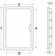 airRoxy Drzwiczki rewizyjne 10/10cm 02-814a 5