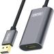 Kabel USB Unitek USB-A - USB-A 5 m Srebrny (Y-271) 2