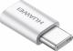 Adapter USB Huawei AP52 USB-C - MicroUSB Biały  (4071259) 1