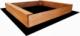 SunWood Piaskownica Drewniana Impregnowana SLIM 120 4