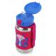 Skip Hop Stalowy bidon Motyl Zoo 350ml różowy 2