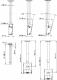 B-Tech Uchwyt sufitowy 15'' - 50'' 8