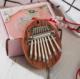 Zenwire Mini Kalimba Drewniana Mahoniowa Kalimbka K04 4