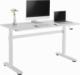 Biurko Ergo Office ER-401 W Białe 140 cm x 60 cm 1