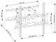 Art Uchwyt ścienny UX150 23'' - 60'' 3