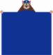 Carbotex Kocyk Coral Psi Patrol Chase 110x140 cm z kapturem 2