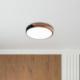 Lampa sufitowa Rabalux Okrągła LAMPA sufitowa MAPLE 3528 plafon LED 24W 4000K do salonu drewno 2