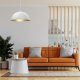 Lampa wisząca Milagro Lampa wisząca BETA WHITE/GOLD 1xE27 45cm 5