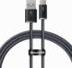 Kabel USB Baseus USB-A - USB-C 1 m Szary (CALD000616) 1