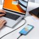Kabel USB Baseus USB-A - USB-C 1 m Szary (CALD000616) 2