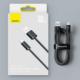 Kabel USB Baseus USB-A - USB-C 1 m Szary (CALD000616) 3