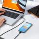 Kabel USB Baseus USB-A - USB-C 1 m Szary (CALD000616) 6