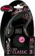 Flexi New Classic Smycz automatyczna Linka XS 3m Czarna 2