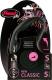 Flexi New Classic Smycz automatyczna Linka S 5m Czarna do 12kg 2