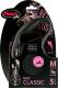 Flexi New Classic Smycz automatyczna Linka M 5m Czarna 2