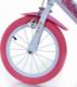 Dino bikes Rower dziecięcy Unicorn, różowy, 14" 6