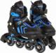 Rolki SporTrike ZSP.HP88-5.S.NIE z wymienną płozą regulowane czarne r. 29-33 2
