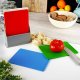Deska do krojenia Excellent Houseware plastikowa 4szt. ze stojakiem 2