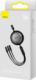 Kabel USB Baseus USB-A - USB-C + microUSB + Lightning 1.1 m Czarny (BSU3355BLK) 21