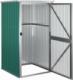 vidaXL vidaXL Szopa ogrodowa, zielona, 88x89x161 cm, stal galwanizowana 5