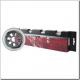 Nils Extreme Kółka do rolek PU 90x24mm 82A przezroczyste (16-2-288) 4