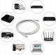 Lexton Kabel komputerowy sieciowy 1:1 8p8c (patchcord), 0,5m. 5