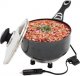 AMiO Rondel elektryczny z pokrywką do samochodu 18cm x 8cm 150w 12v 4