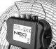 Wentylator Neo Wentylator podłogowy 50W, średnica 30 cm, 3 prędkości nawiewu 90-009 4