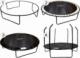 Trampolina ogrodowa SkyFlyer TR0034 z siatką wewnętrzną 10 FT 304 cm 3