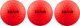 Volvik morele Piłki golfowe VOLVIK VIMAT Soft (red mat) 3 szt 2