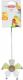 Zolux Zabawka akrylowa kwiat z dzwoneczkami, na łańcuszku 2