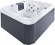 SPA ogrodowe Beliani Arcelia (biała) 180 cm x 80 cm (320278 Bel) 1
