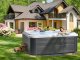 SPA ogrodowe Beliani Arcelia (biała) 180 cm x 80 cm (320278 Bel) 3