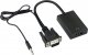 Adapter AV Retoo HDMI - D-Sub (VGA) + Jack 3.5mm czarny (E394) 3
