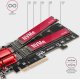 Kontroler Axagon PCI-Express PCEM2-ND 3