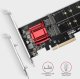 Kontroler Axagon PCI-Express PCEM2-ND 4