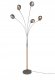 Lampa podłogowa DELIGHT Trio RL Dito R46155067 lampa stojąca podłogowa 5x10W E14 niklowa 2