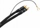 Gramofon Melodika Melodika MDPHD25 Purple Rain Black Edition Kabel 2xRCA PHONO do gramofonu z żyłą uziemiającą - 2,5m 3