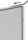 Moskitiera okno alu 100x 120 brązowa 6