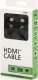 Video Kabel HDMI M - HDMI M, HDMI 2.1 - Ultra High Speed, 1m, pozłacane złącza, aluminiowa obudowa,, czarny, Logo 8K@60Hz, 48Gb/s 3