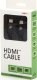 Video Kabel HDMI M - HDMI M, HDMI 2.1 - Ultra High Speed, 2m, pozłacane złącza, aluminiowa obudowa,, czarny, Logo 8K@60Hz, 48Gb/s 3