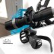 Latarka Led Rower 1200+Uchwyt Obrotowy+Światło Tył 5