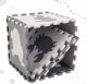 Kontext Puzzle piankowe mata dla dzieci 9 el. czarny-ecru 2