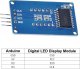 Wyświetlacz 4 Cyfrowy LED TM1637 Arduino 7 Segmentowy 6