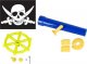 Teleskop ZESTAW 3w1 PIRAT BASIC - flaga, ster, teleskop 1