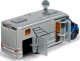 Majorette MAJORETTE Grand Hymer B-Class Kamper 19cm 9