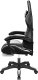 Fotel Kruger&Matz GX-150 czarno-biały (KM0790-BW) 5