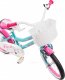 Verso Rower dziecięcy Verso Bella 16" turquoise-pink 8,5" 3